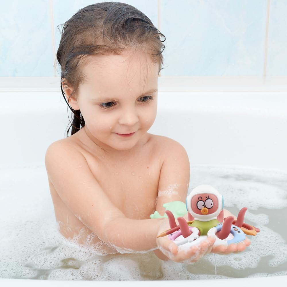 JUGUETE PARA EL BAÑO PULPO FLOTANTE